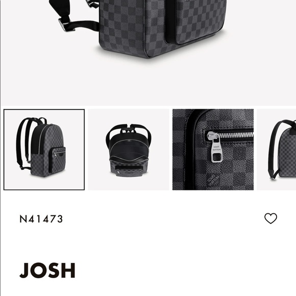 Louis Vuitton josh backpack damier graphite - Picture 3 of 3